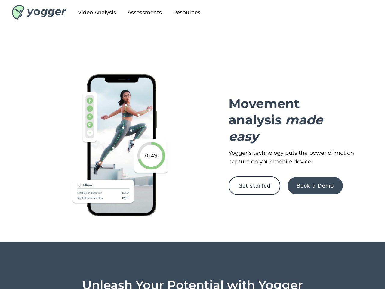 Yogger | Video Analysis App & AI Movement Screenings